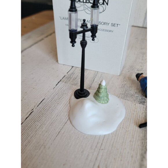Dept 56 55778 lamplighter accessory set village Xmas home decor - Picture 4 of 7